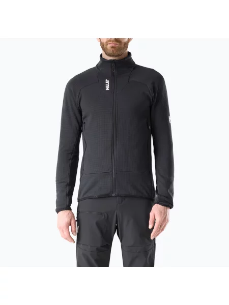 Мъжки суитшърт Millet Kamet Grid HD black черно