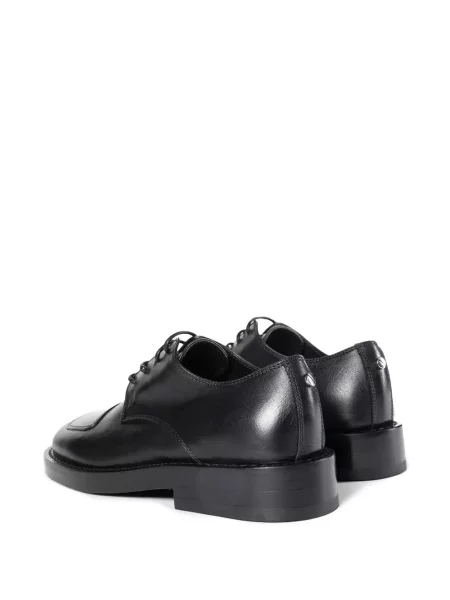 Šněrovací kožený derby Ann Demeulemeester černý