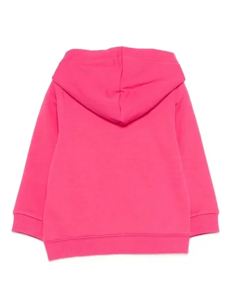 Bluza z kapturem dziecięca New Balance różowa