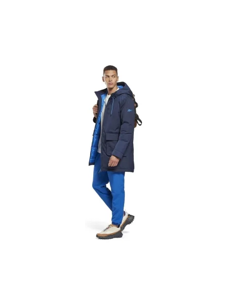 Geacă cu puf Reebok Sport albastru