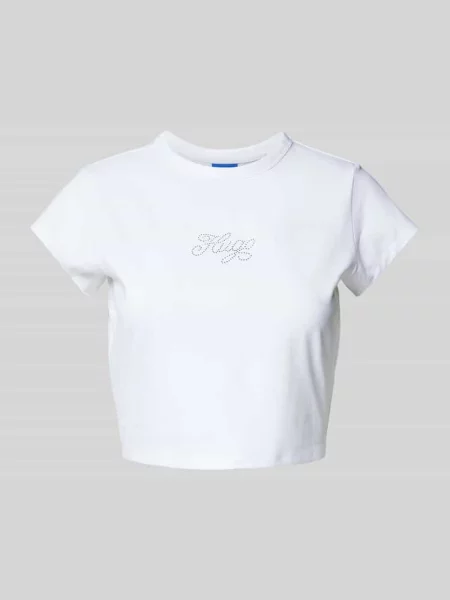 Hugo Blue t-shirt biały