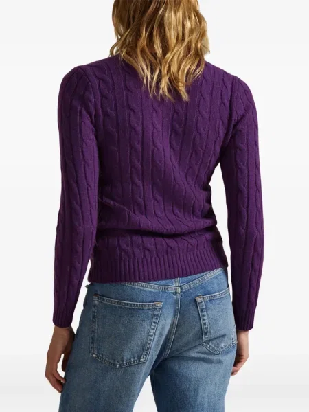 Căciulă Polo Ralph Lauren cu broderie cu dungi cowboy roșu