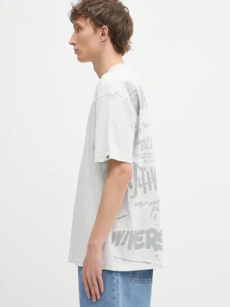 AAPE tricou din Theme Main cu model gri