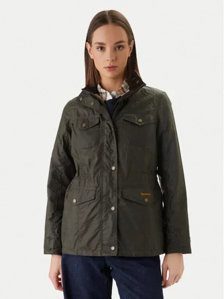Barbour Kurtka przejściowa Summer Sapper Wax zielony