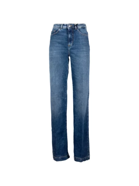Blugi cu picior larg Seventy albastru