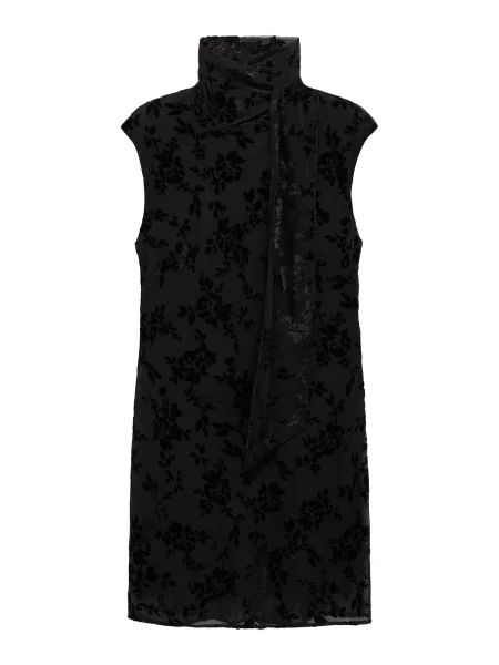 MANGO Rochie WINE' negru