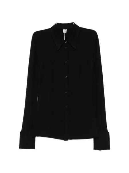 Lung cămașă Toteme negru