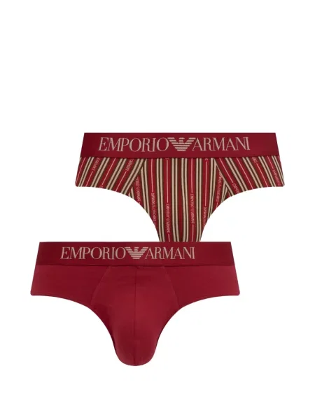 Chiloți multipac Emporio Armani cu autograf roșu