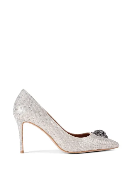 Pantofi cu toc Kurt Geiger London cu tepi argintiu