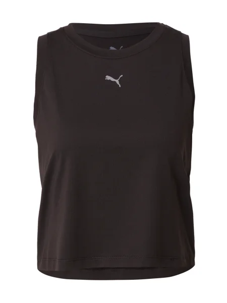 PUMA Sport top Cloudspun gri deschis negru
