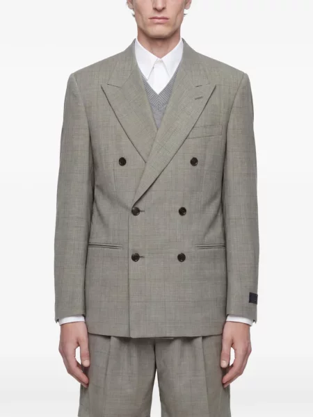 Dvouřadé dvouřadé sako Hed Mayner hnědé