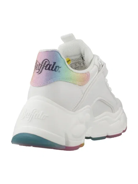 Pantofi Buffalo alb