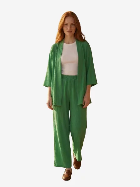 My fashion Házi ruha sötétzöld