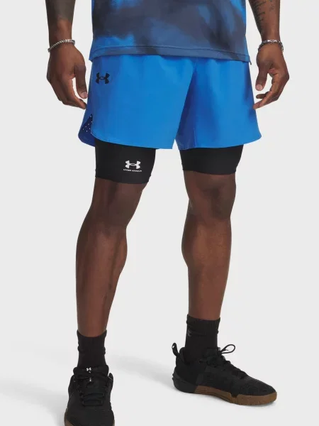 Короткие спортивные шорты Under Armour синие