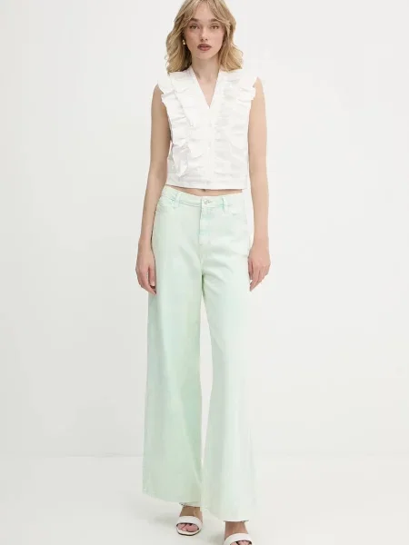 Джинси Guess BELLFLOWER зелений