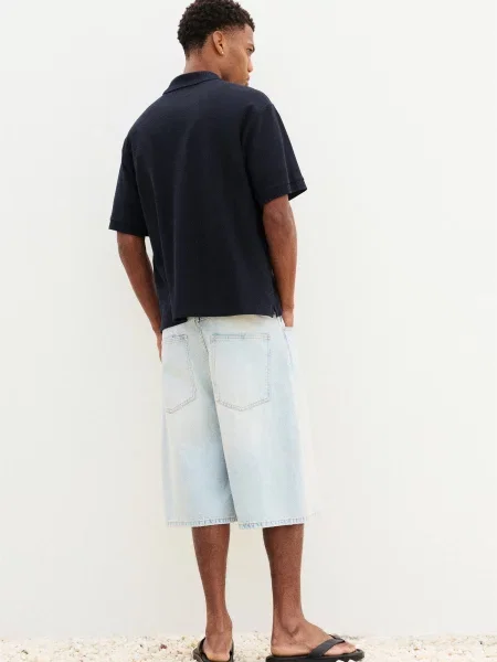 Pull&Bear Tričko tmavomodrá