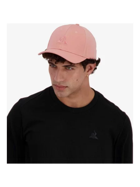 Czapka z daszkiem Le Coq Sportif Essential T/T S-M różowa