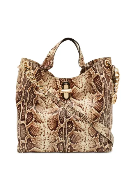 Geanta de piele Michael Michael Kors din piele maro