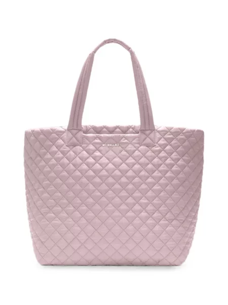 Matlasat geantă shopper Mz Wallace roz