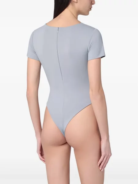 Body Entire Studios cu decolteu rotund gri