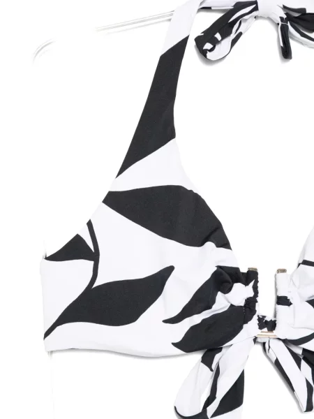 Top Max Mara w kwiatki biały