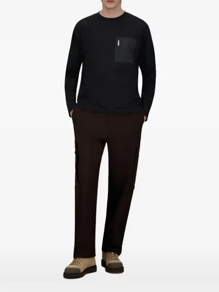 Lung tricou Laminar negru