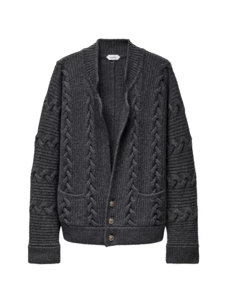 Cardigan Versace de lână gri