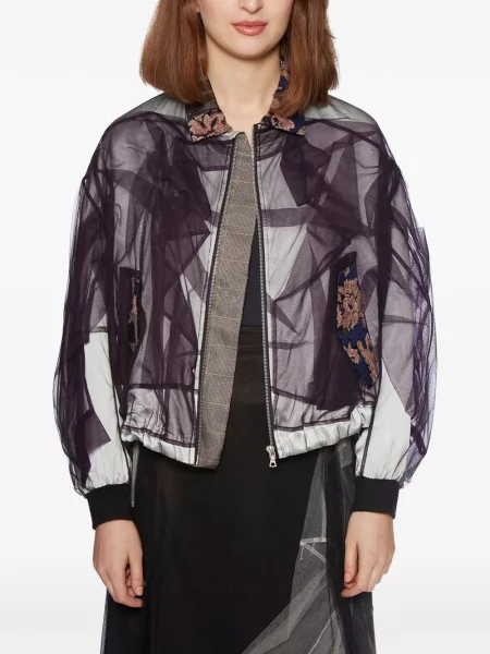 Kurtka bomber Quetsche tiulowy