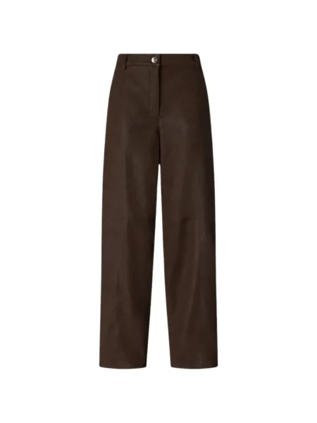 Pantaloni Pinko din piele maro