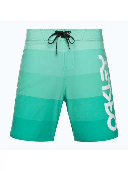 Plavecké šortky Oakley Retro Mark zelené