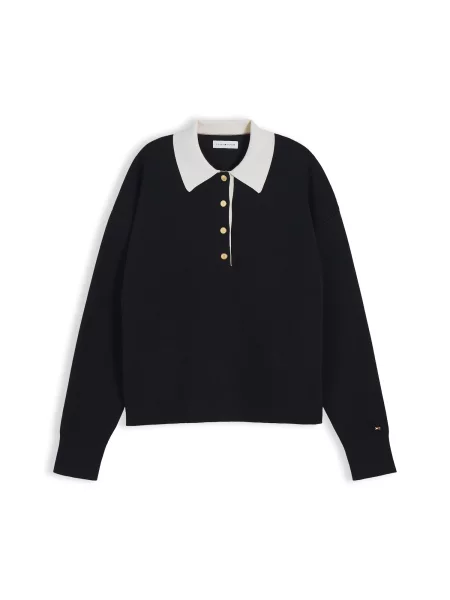 TOMMY HILFIGER Pulover negru