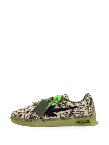 Sneakerși Off-white cu imagine alb