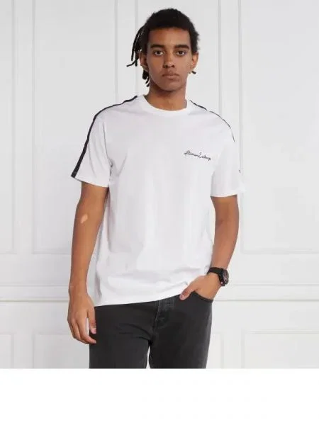 Armani Exchange Tricou alb