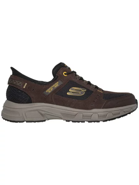 Tenisky Skechers hnedá