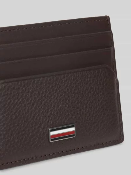 Etui na karty z naturalnej skóry Tommy Hilfiger