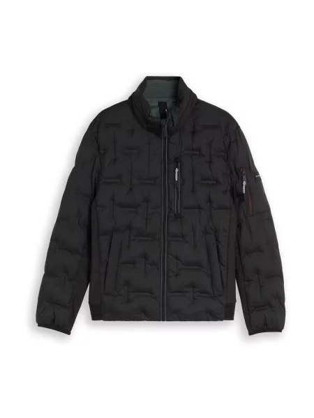 TOM TAILOR Geacă de primăvară-toamnă negru