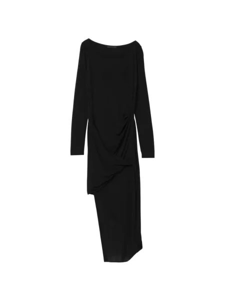 Decora rochie Helmut Lang drapată negru