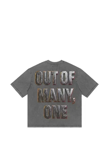 Tricou Godspeed cu imagine gri