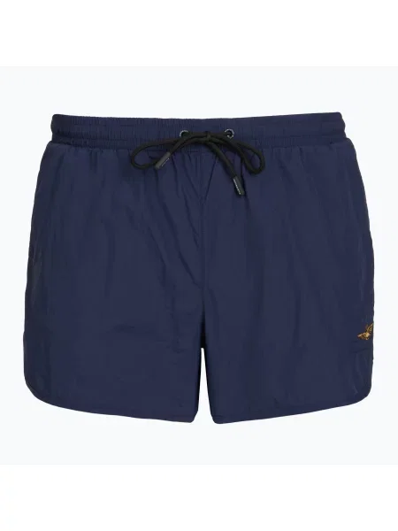 Pantaloni scurți de baie pentru bărbați Aeronautica Militare navy blue albastru