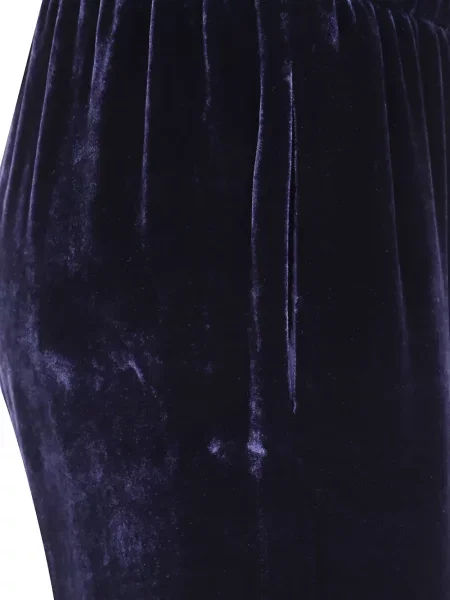 Pantaloni Antonelli de catifea albastru