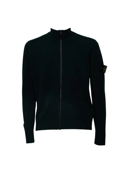 Kardigan Stone Island z kamieniami zielony