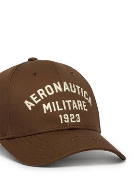 Kšiltovka Aeronautica Militare chestnut brown hnědá