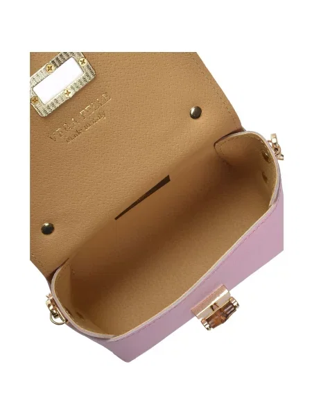 Crossbody kabelka Anna Luchini ružová