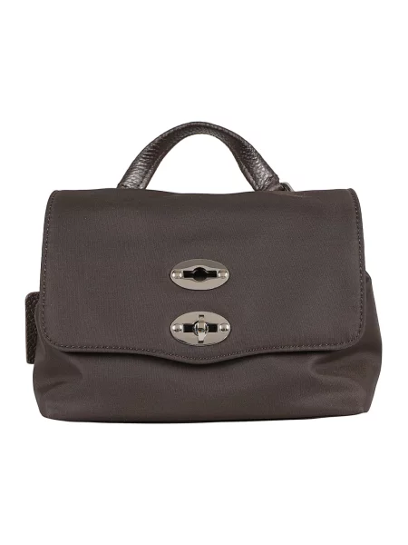 Torebka Zanellato skórzana brązowa