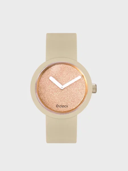 Часы O Bag бежевые