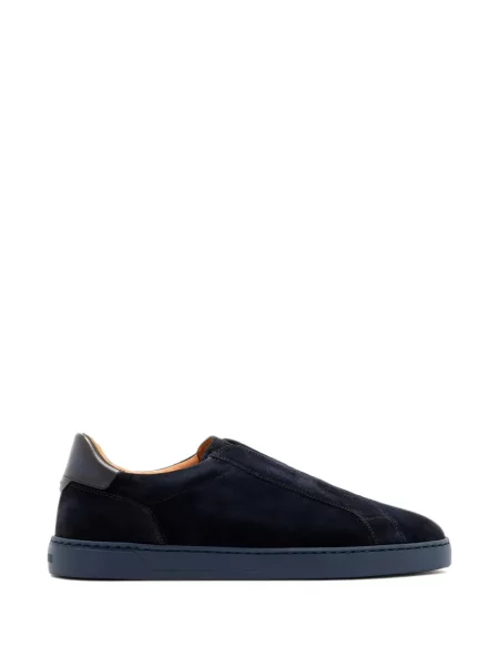 Sneakerși Magnanni din piele de căprioară albastru
