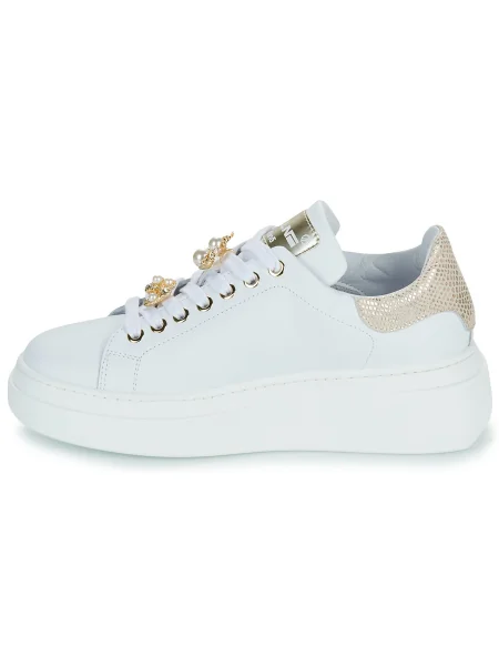 Pantofi Meline alb