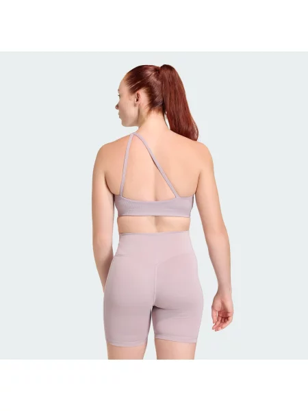 ADIDAS PERFORMANCE Sportovní podprsenka Optime šeříková bílá