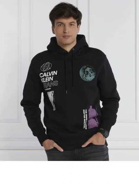 CALVIN KLEIN JEANS Hanorac negru