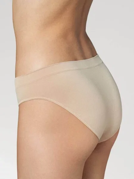 Бесшовные однотонные трусики FIGI_GATTA_M_BIKINI_KIKI білі